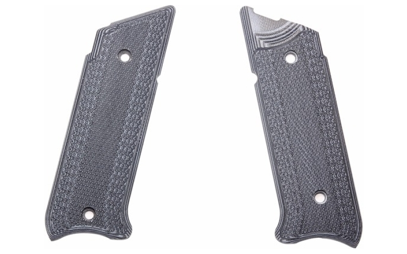 Pachmayr Ruger mkiv g10 grips gray/black checkered