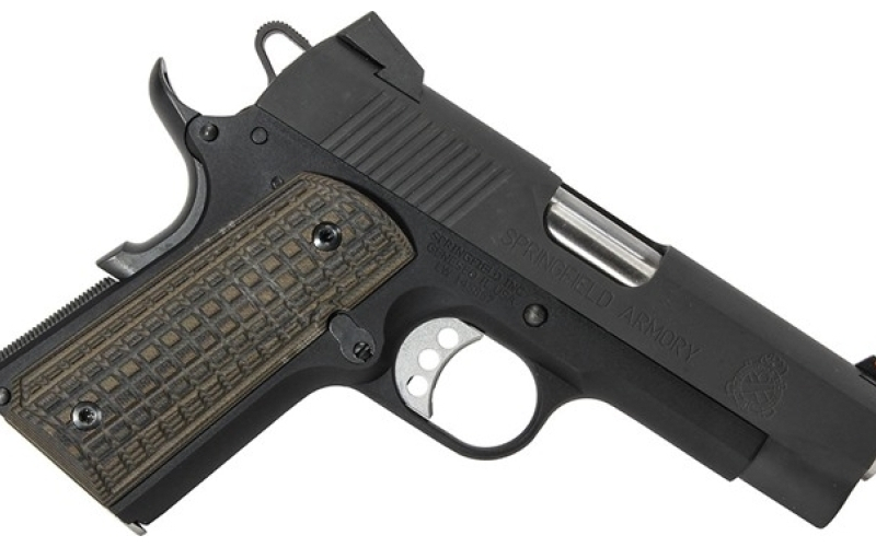 Pachmayr 1911 officer g10 grips green/black grappler