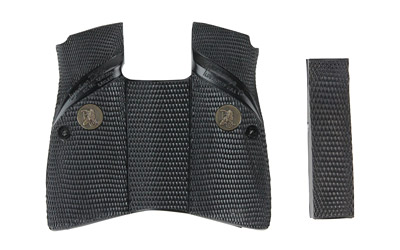 Pachmayr Grip Signature, Fits Browning Hi-Power with Blackstrap, Black 2420