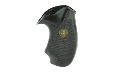 Pachmayr Grip Compact, Fits Colt D Post 1971 Revolver, Black 2515