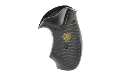 Pachmayr Grip, Compact, Fits S&W J Frame Round Butt, Black 3252
