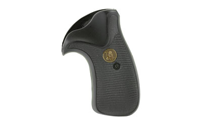 Pachmayr Grip, Compact, Fits S&W K/L Frame Round Butt, Black 3270