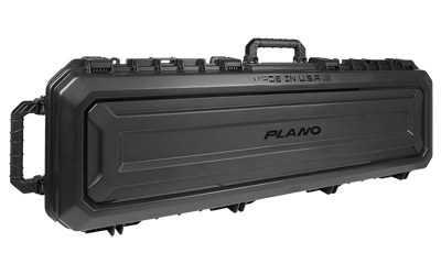 Plano All Weather 2, 52" Long Gun Hard Case, Lockable Latches, Customizable Foam, 52.8"X15.6"X 8.7", Black PLA11852