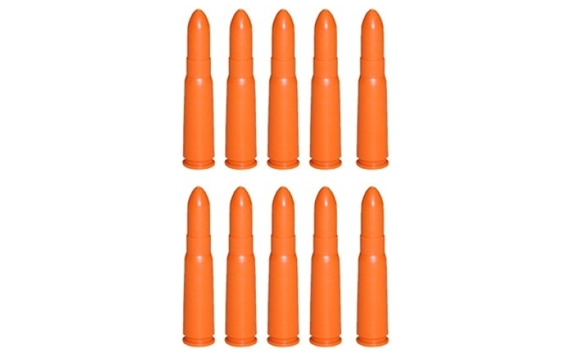 Precision Gun Specialties 7.62x39mm orange dummy rounds 10/pack