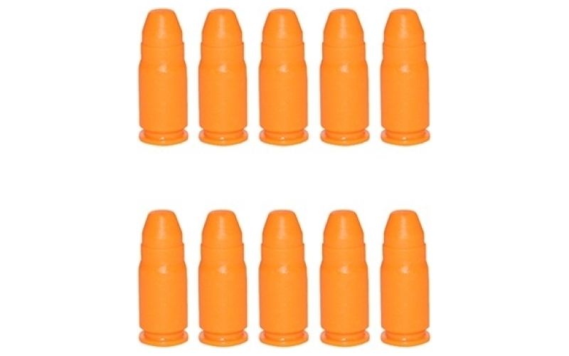 Precision Gun Specialties 357 sig orange dummy rounds 10/pack