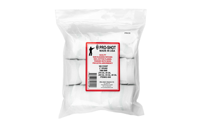 Pro-Shot Products Patches, .270-.38 Cal 2-500
