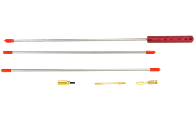 Pro-Shot Products Universal Cleaning Kit, For .22 Caliber and Up, 36" Rod , 3 Piece UV22K36