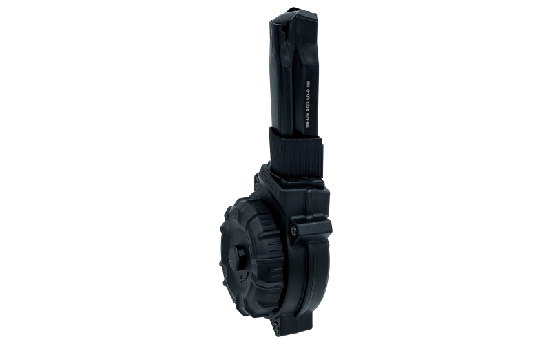 PROMAG RUGER MAZ9 9MM 50RD DRUM BLK