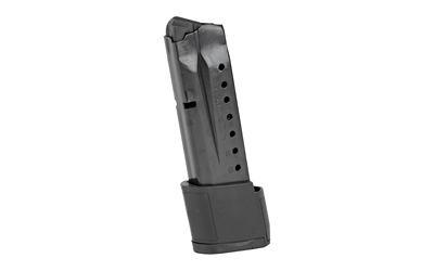 ProMag Industries Magazine, 9MM, 10 Rounds, Fits S&W Shield, Steel, Blued Finish SMI 28