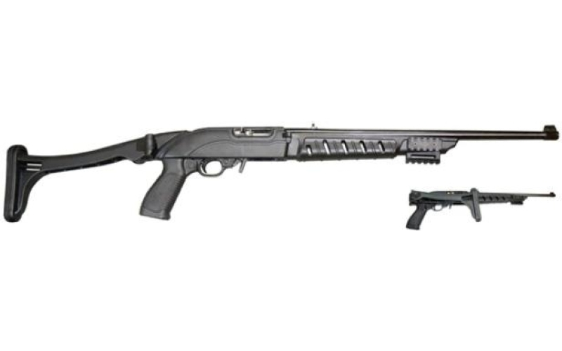 Promag ruger 10/22* tactical folding stock - blk polymer