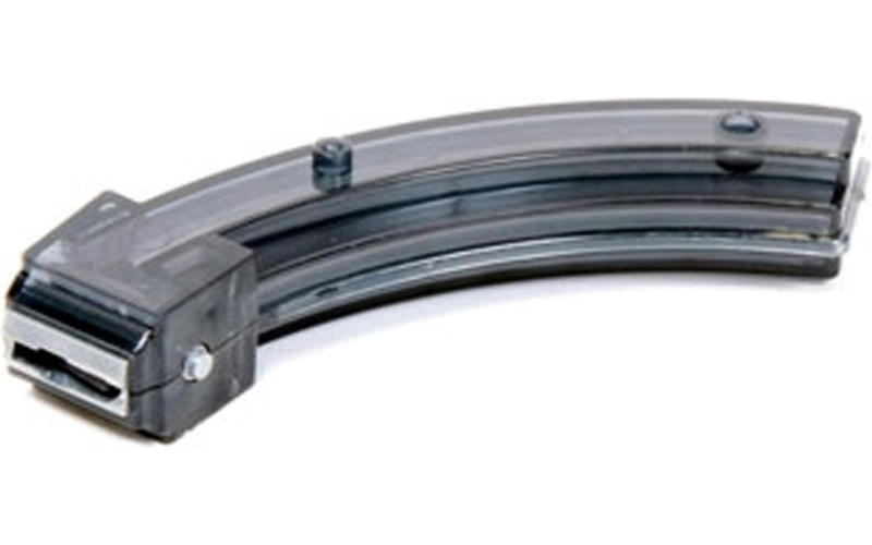 Promag ruger 10/22* charger* .22 lr 25rd smoke polymer magazine