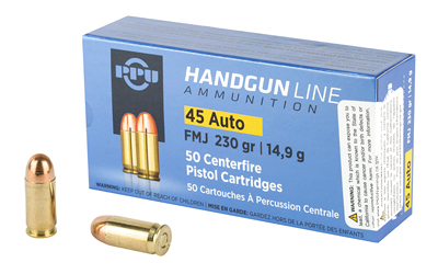 PPU 45ACP FMJ 230GR 50/500