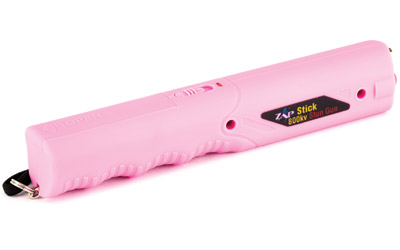 PS Products ZAP Stick, Stun Gun with Light, Pink, 800,000 Volts, 2x CR2 Batteries ZAPSTK800FP