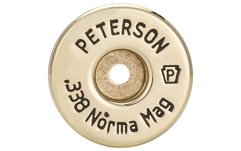 Peterson Cartridge Peterson brass 338 norma mag 250bx