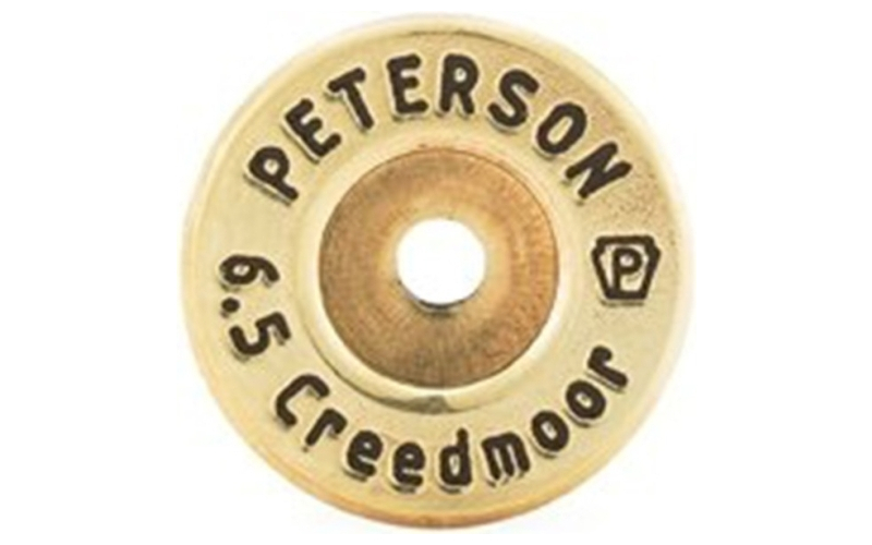 Peterson Cartridge 6.5 creedmoor large primer brass 50/box