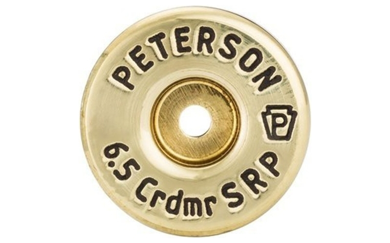 Peterson Cartridge 6.5 creedmoor small primer brass 500/box