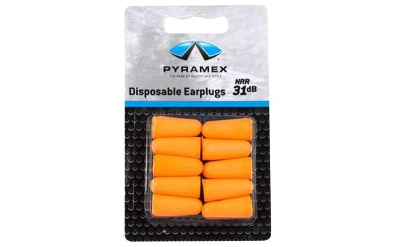Pyramex Safety Products Pyramex disposable uncorded earplugs nrr 31db