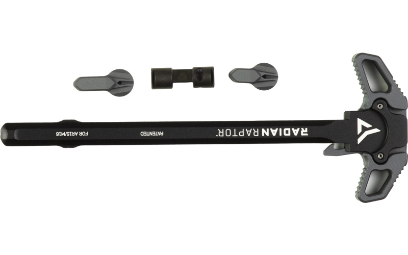 Radian Weapons Raptor/Talon, Charging Handle/Safety Combo, Nitride Finish, Gray, Fits AR-15 R0664