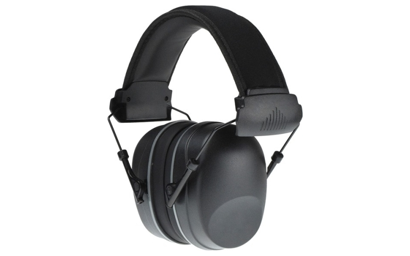 Radians R2500 passive 25 db earmuff black with 2 custom imprints