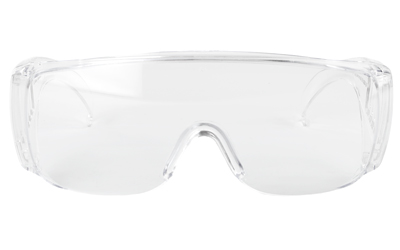 Radians Coveralls, Clear, Fits Over Prescription Glasses CV0010