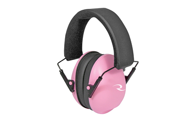 Radians Low Set Earmuff, Pink/Black, NRR 21 LS0800CS
