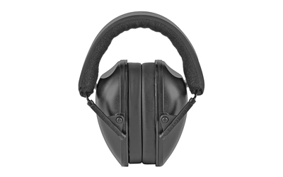 Radians Lowset Compact Earmuff, Black, NRR 21, Will Not Fit Adults - Ideal For Smaller Heads LSY0110CS