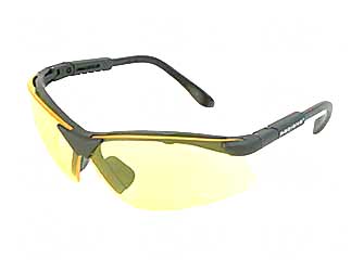 Radians Revelation Glasses, Black Frame, Amber Lens RV0140CS