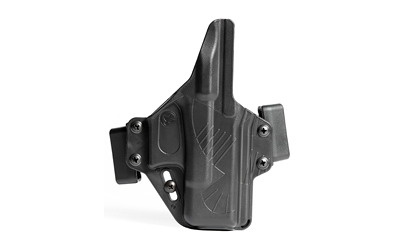Raven Concealment Systems Perun, Outside Waistband Holster, Fits Glock 26/27, Polymer, Black, Ambidextrous, 1.5" Belt Loops PXG26