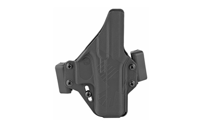 Raven Concealment Systems Perun OWB Holster, 1.5", Fits Glock 43, Ambidextrous, Black, Nylon/Polymer PXG43