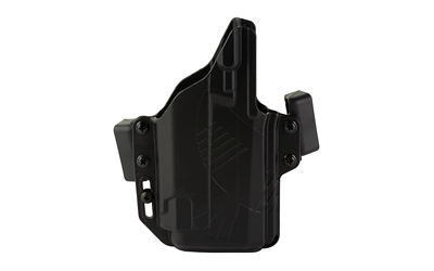 Raven Concealment Systems Perun, Outside Waistband Holster, Fits Sig P320C/X-Carry/M18 with Streamlight TLR 7/8, Polymer, Black, Ambidextrous, 1.5" Belt Loops PXP320CTLR7-8