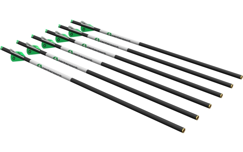 Centerpoint 20-inch crossbow arrows 6 pack 400-grain