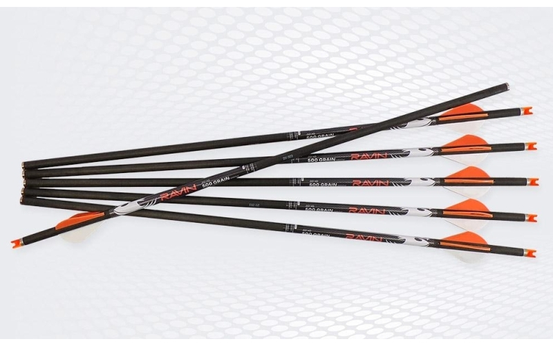 Ravin premium arrows (match weight) 500 grain hd .001 6pk