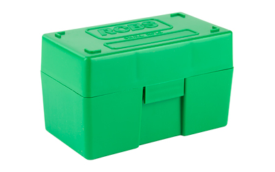 RCBS Small Rifle Ammo Box, For 17 Rem, 204 Ruger, 223 Rem, Green 86901