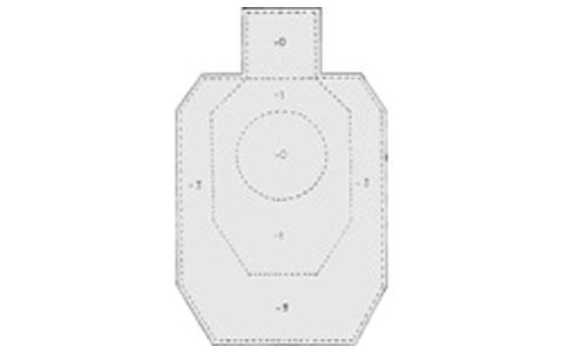 Speedwell official idpa targets paper target  100/pack