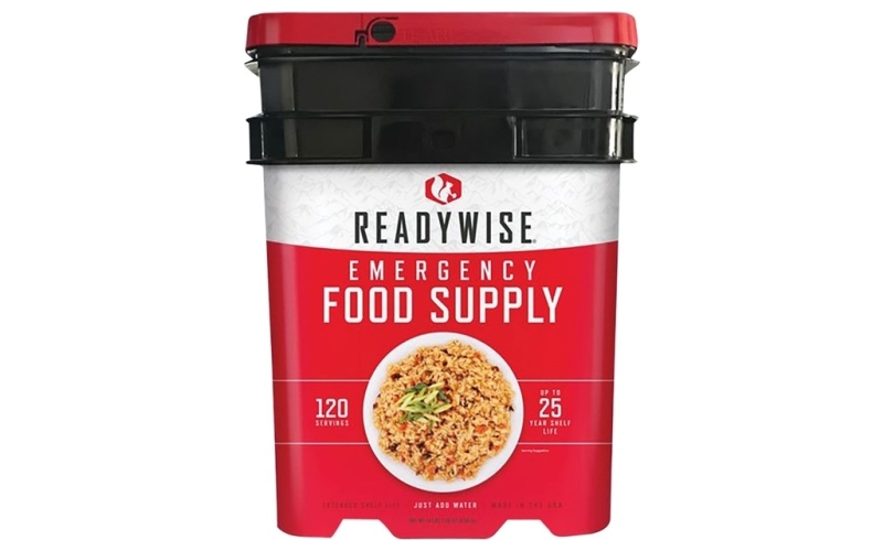 Readywise 120 serving entree bucket