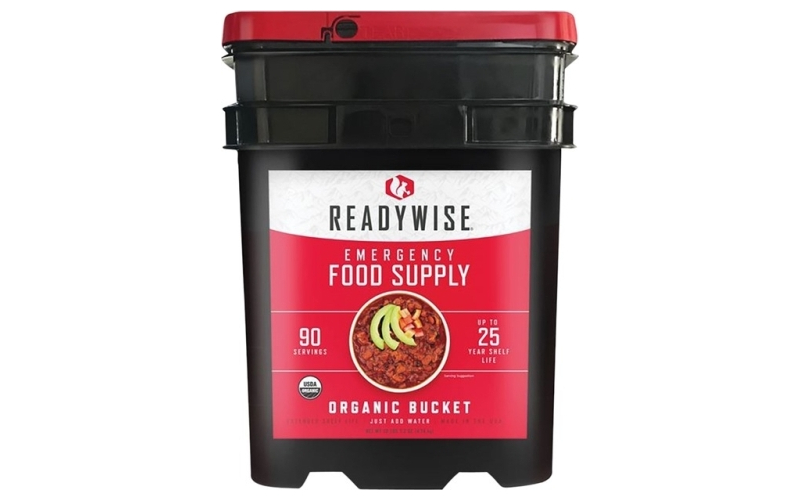 Readywise 90 serving organic bucket
