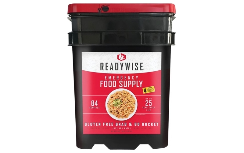 Readywise 84 serving gluten free grab and go bucket