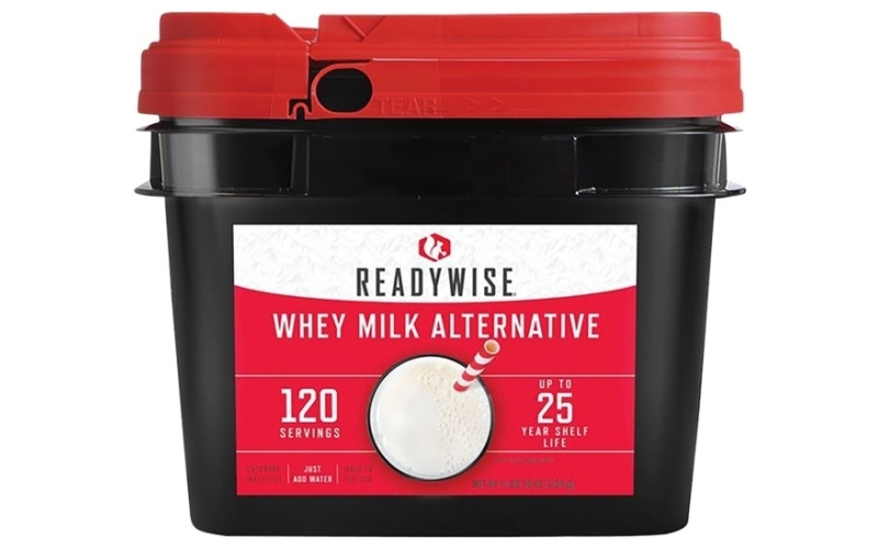 Readywise 120 servings of long-term dry powdered whey milk