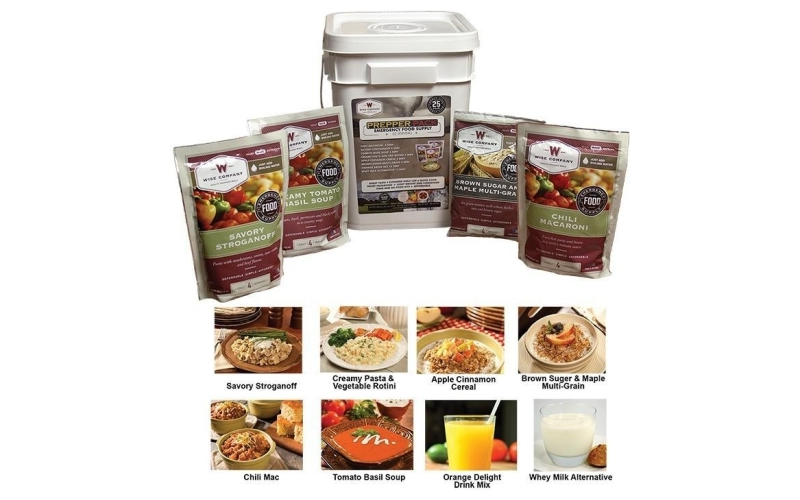 Wise company 52-serving emergency prepper pack