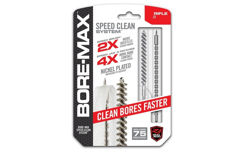 Real Avid Bore-Max Speed Clean Kit, .22cal/5.56mm AVBMSET223
