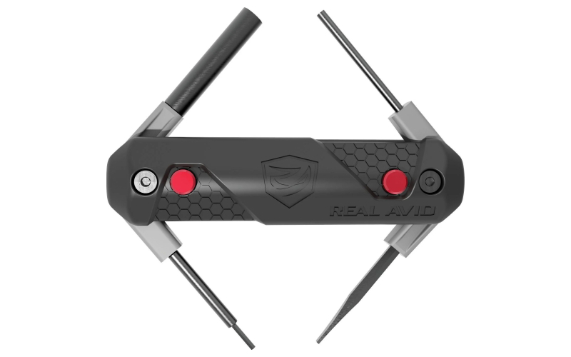 Real Avid 4-In-1 Multi-Tool, For All Glocks, Magnetic 3/16" Hex Driver, 3mm Armorer's Pin Punch, .050 Allen Wrench, Flat Blade Screwdriver, Frame Stores All 4 Tools AVGLOCK41