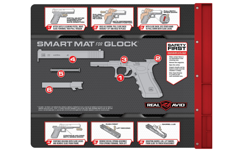 Real Avid Glock Smart Mat, Cleaning Mat AVGLOCKSM
