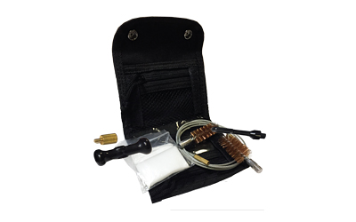 Remington Cleaning Kit, Fits Rifle Calibers, Nylon Pouch, Includes Bore Brushes for 12/16 Gauge, 20 Gauge, a Shotgun Adapter, Patch Puller, Pull Cable with T-Handle, Cleaning Patches 17574