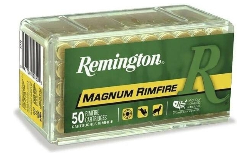 Remington 17 hmr 17gr jhp magnum rimfire ammo 50rd