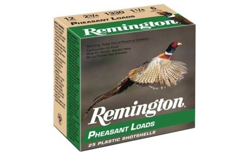 Remington 12 gauge 2-3/4'' 1-1/4 oz #4 shot 25/box