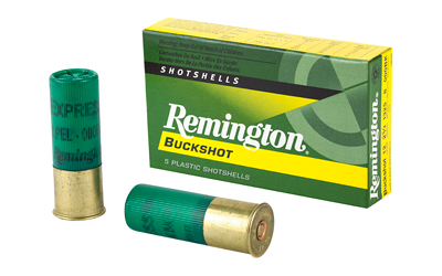 Remington Express, 12 Gauge, 2.75", 000 Buck, 3 Dram, Buckshot, 10 Pellets, 5 Round Box 20406