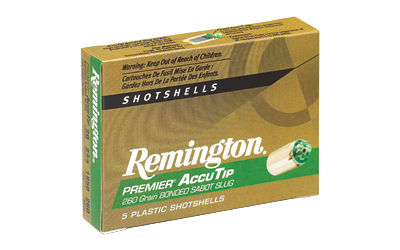 Remington AccuTip, 20 Gauge 2.75", 260 Grain, Sabot Slug, 5 Round Box 20496