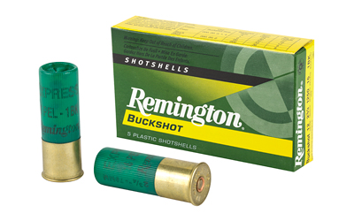 Remington Express, 12 Gauge, 2.75", 1 Buck, Buckshot, 16 Pellets, 5 Round Box 20624
