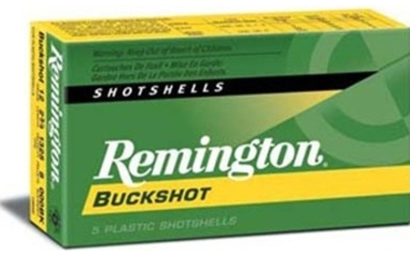 Remington 12 gauge 2-3/4'' 27 pellets #4 shot 5/box