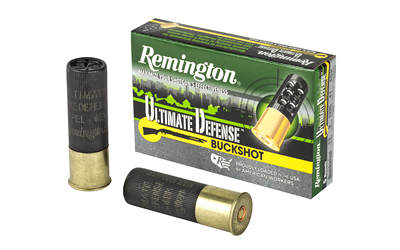 Remington Ultimate Defense, 12 Gauge 3", #4 Shotshell, 41 Pellets, 5 Round Box 20639
